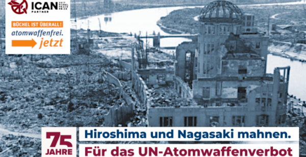 Gemeinsam gegen neue Atombomber und atomare Aufrüstung!