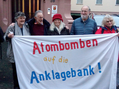 Atomwaffenstandort Büchel: 5 Senioren verurteilt!