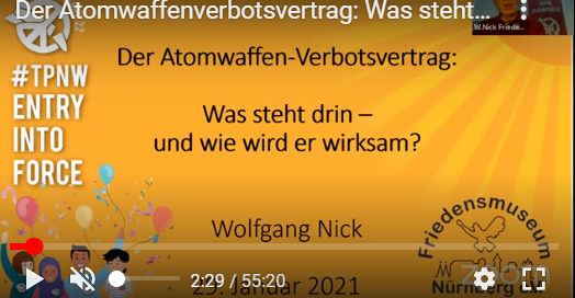 Wolfgang erklärt den Atomwaffenverbotsvertrag