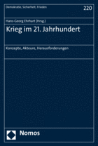 Ehrhart: Krieg im 21. Jahrhundert:  Konzepte, Akteure, Herausforderungen