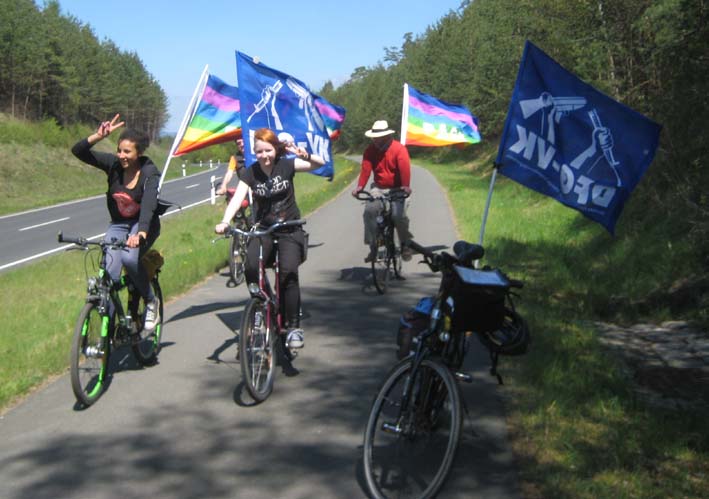 Wir wäre es mit einer Friedens-Radeltour?